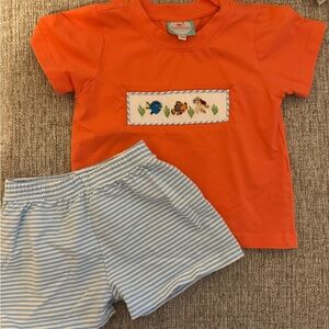 Nemo Smocked Set